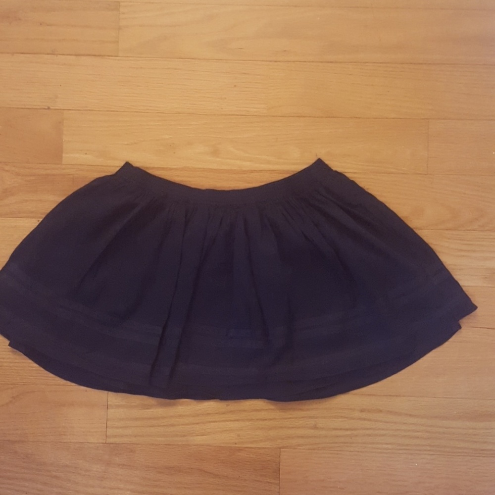 Girl Size XL Navy Blue Abercrombie Kids Skirt